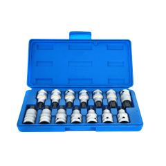 SET DADO TORX HEXAGONAL 14 PCS