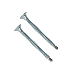 TORNILLO PUNTA BROCA CABEZA PLANA 6X1-1/2 1000 UN X CAJA