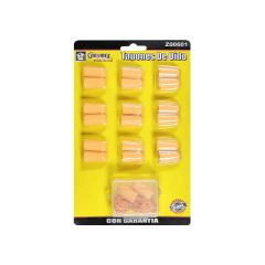 TAPÓN AUDITIVO 20PCS CHALIMEX