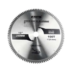 DISCO CORTA ALUMINIO 250X100T UYU