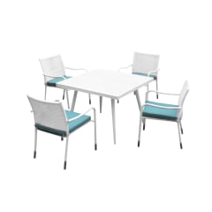 JUEGO COMEDOR DE TERRAZA PARA 4 PERSONAS