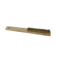 ESCOBILLA BRONCE C/MANGO 4 FILA FERRAWYY