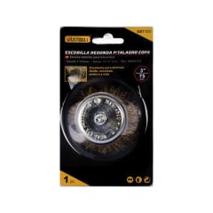 ESCOBILLA REDONDA P/TALADRO 3 COPA 9271