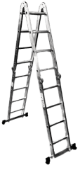 ESCALERA ALUMINIO MULTIFUNCION AP404 4.6M FERTON ESA404