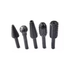ESCOFINA ROTATIVAS 5 PIEZAS PARA MADERA 6MM UYU ESA506