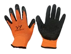 GUANTE TELA+GOMA GD0016-8'' NEGRA FWYY-YT