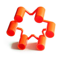 TRABA TUERCA 19MM NARANJA