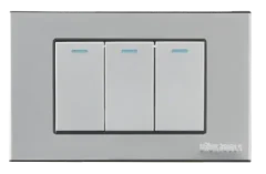 ME - INTERRUPTOR EMPO.TRIPLE ACERO-INOX UYUS INT403U