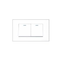 ME - INTERRUPTOR EMPO.DOBLE PC-BLANCA INT602U