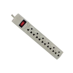 TOMA CORRIENTE 1.2M KAMASA 6ENCHUFES 10A/250VAC .