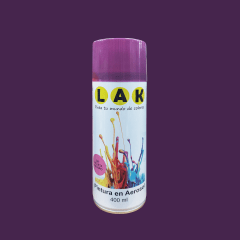 PINTURA EN AEROSOL LAK 400ML COLOR VIOLETA