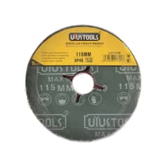 DISCO LIJA FIBRA P/MADERA 5UN/SET 115MM #40 UYU LJF440M