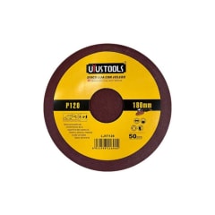 DISCO UYUSTOOLS LJV7120 LIJA CON VELCRO 50UN/SET 180MM # 120