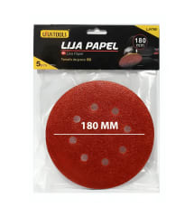 DISCO LIJA CON VELCRO 180MM #60 UYUSTOOLS LJV760