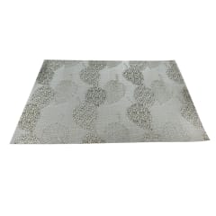 INDIVIDUAL P/MESA COLOR DORADO/DETALLE HOJAS