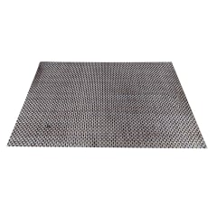 INDIVIDUAL P/MESA COLOR NEGRO/BRONCE