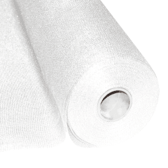 MALLA RASCHEL 65% SOMBRA S/M 4.2MX100M BLANCO 3 % UV