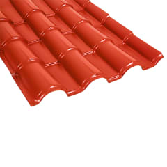 CALAMINA PVC ESPAÑOLA ROJA 2.4MM 3.7M X 1.05M