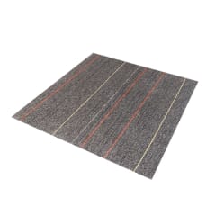 ALFOMBRA CUBREPISO DE PVC 50X50CM X5MM COLOR GRIS 7M2 X CAJA (28UN) ???