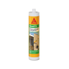 SIKASIL E COLOR NEGRO CAJA 12 CARTUCHOS 280ML