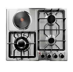 COCINA ENCIMERA 3 GAS 1 ELECTRICO SL-27701