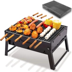 PARRILLA PORTATIL PARA ASADO 35X27X20CM MARCA CAMPLAYA MODELO PARI-T-006