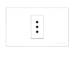 TOMACORRIENTE EMPO. SIMPLE 10A PC-BLANCA UYU