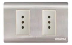 TOMA TELEFONO ACERO-INOX CURVA UYU