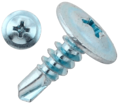 TORNILLO LENTEJA AUTOPERFORANTE 8X1/2PULG 1000PCS PEGASUS