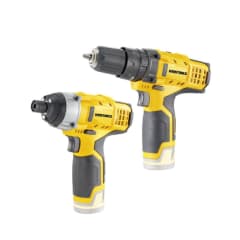 KIT DE INALAMBRICO (TALADRO IMPACTO+ ATORNILLADOR IMPACTO) 12V/2.0AhX2 UYU UY-IKC122