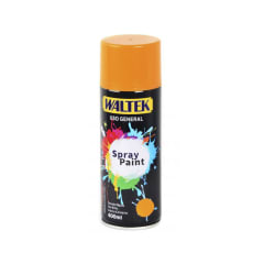 ESMALTE EN AEROSOL 400ML/230G No.701 NORMAL-NARANJO CLARO WALTEK