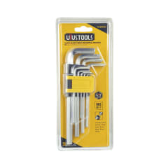 LLAVE ALLEN PUNTA HEXAGONAL MEDIANA 9PCS UYU