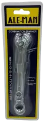LLAVE COMBINADA 5PCS DESDE 7-14MM YOS005