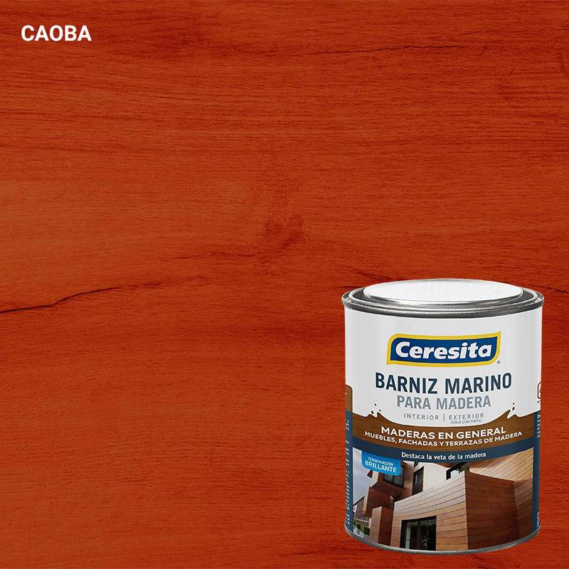 BARNIZ MARINO CAOBA 1/4GL 1