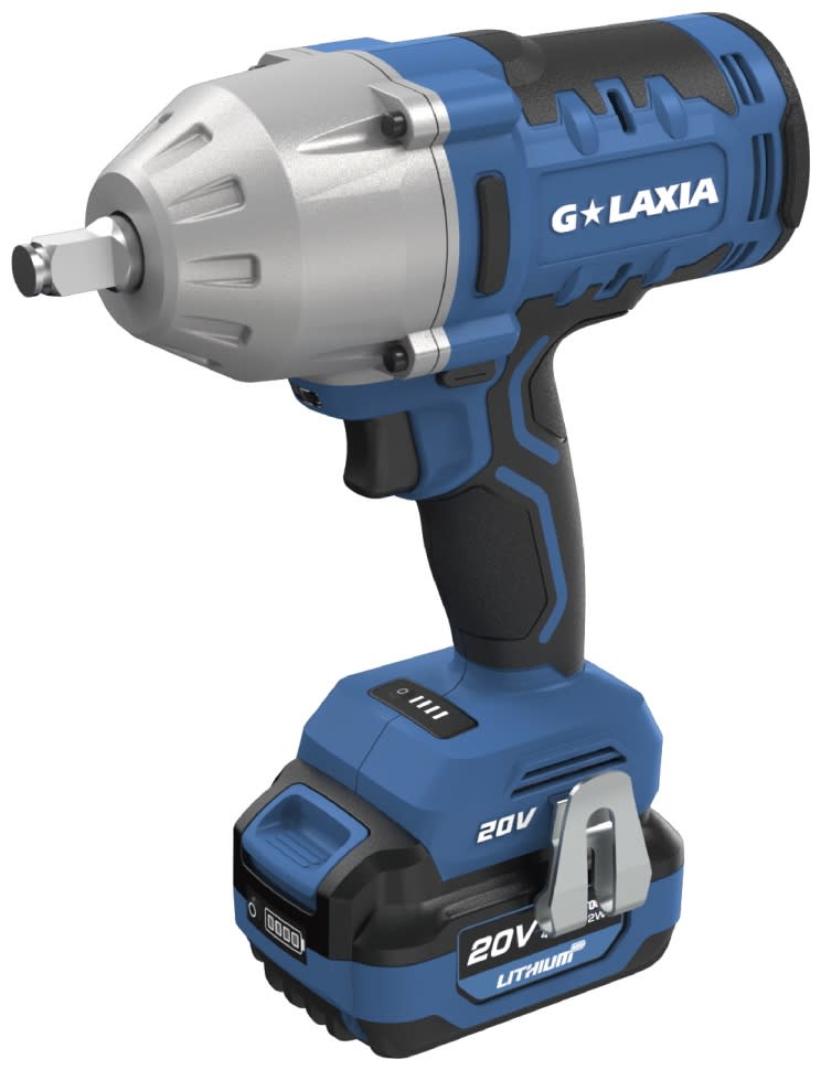 LLAVE DE IMPACTO INALAMBRICO BRUSHLESS 1/2 & 3/4 1000N.M. GALAXIA 0