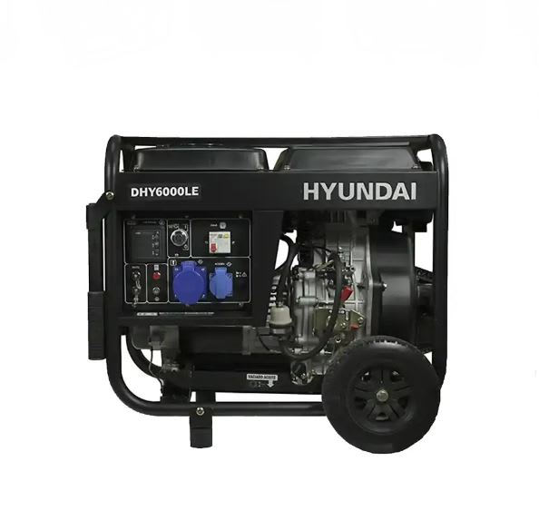 GENERADOR ELECTRICO DIESEL 220V 5000W ABIERTO ARRANQUE ELECTRICO MARCA HYUNDAI1