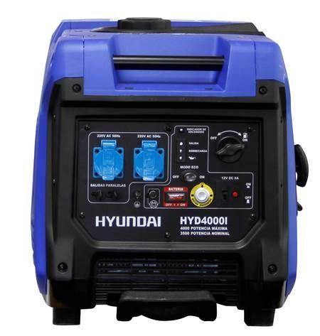 GENERADOR ELECTRICO GASOLINA 220V 4000W INVERTER ARRANQUE MANUAL MARCA HYUNDAI2