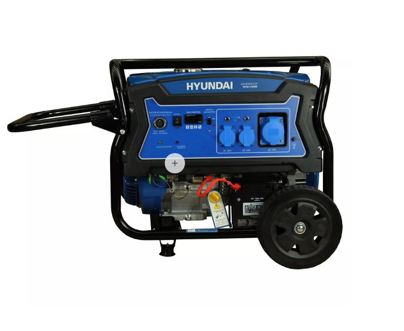 GENERADOR ELECTRICO GASOLINA 220V 8300W ARRANQUE ELECTRICO MARCA HYUNDAI1