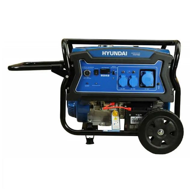GENERADOR ELECTRICO GASOLINA 220V 5000W ARRANQUE ELECTRICO MARCA HYUNDAI1