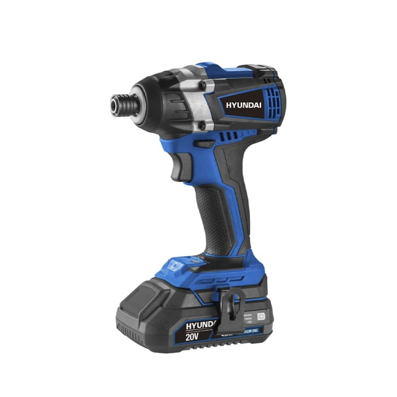 ATORNILLADOR DE IMPACTO 20 V, 80/120/200 NM (BRUSHLESS). INCLUYE 2 BAT + 1 CARG HYUNDAI1