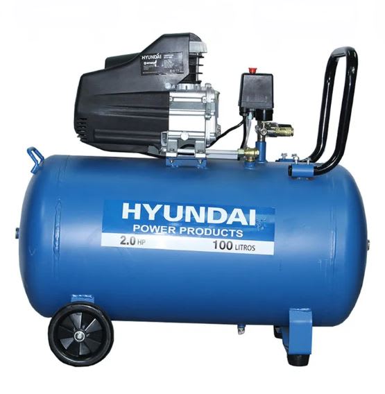 COMPRESOR ELECTRICO 220V/2HP 100LTS HYUNDAI1
