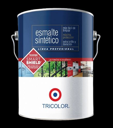 ESMALTE SINTETICO TRICOLOR NEGRO 1 GALON3