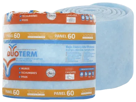AISLANTE TERMICO-ACUSTICO MARCA DUOTERM 5X40CMX10MT1