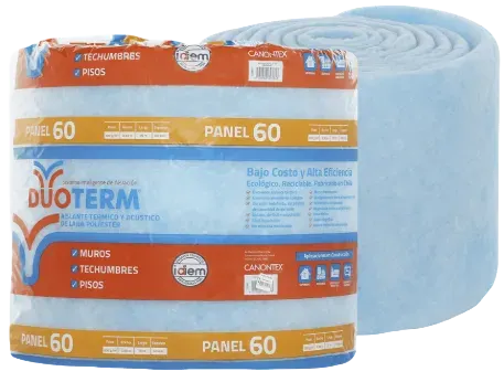 AISLANTE TERMICO-ACUSTICO MARCA DUOTERM 5X60CMX10MT1
