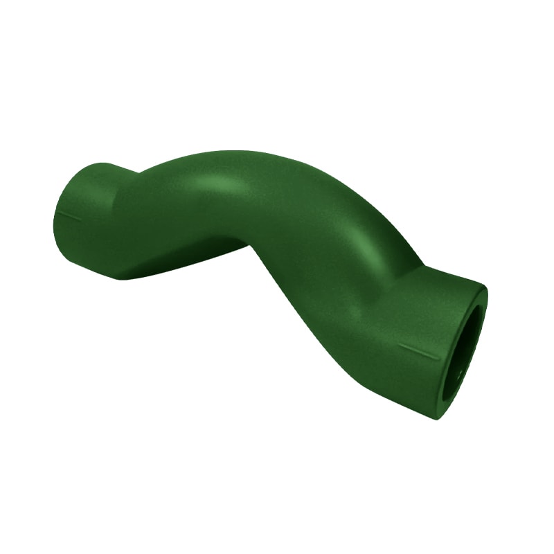 CURVA SOBRE PASO D/AGUA PP-R 32MM FORZZA1