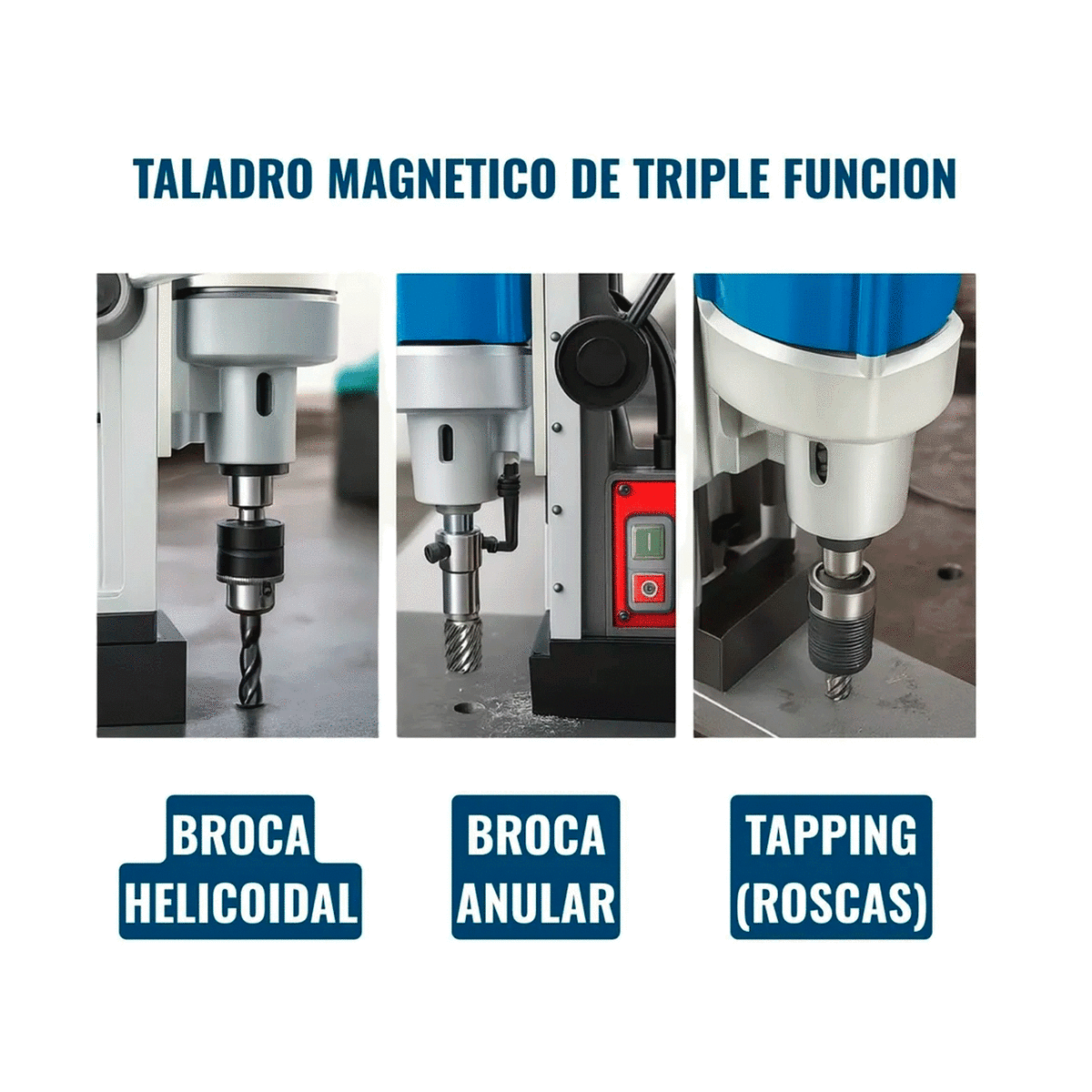 TALADRO MAGNETICO DONGCHENG 1600W/23MM4