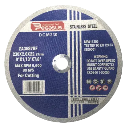 DISCO CORTE 230MM PEGASUS2