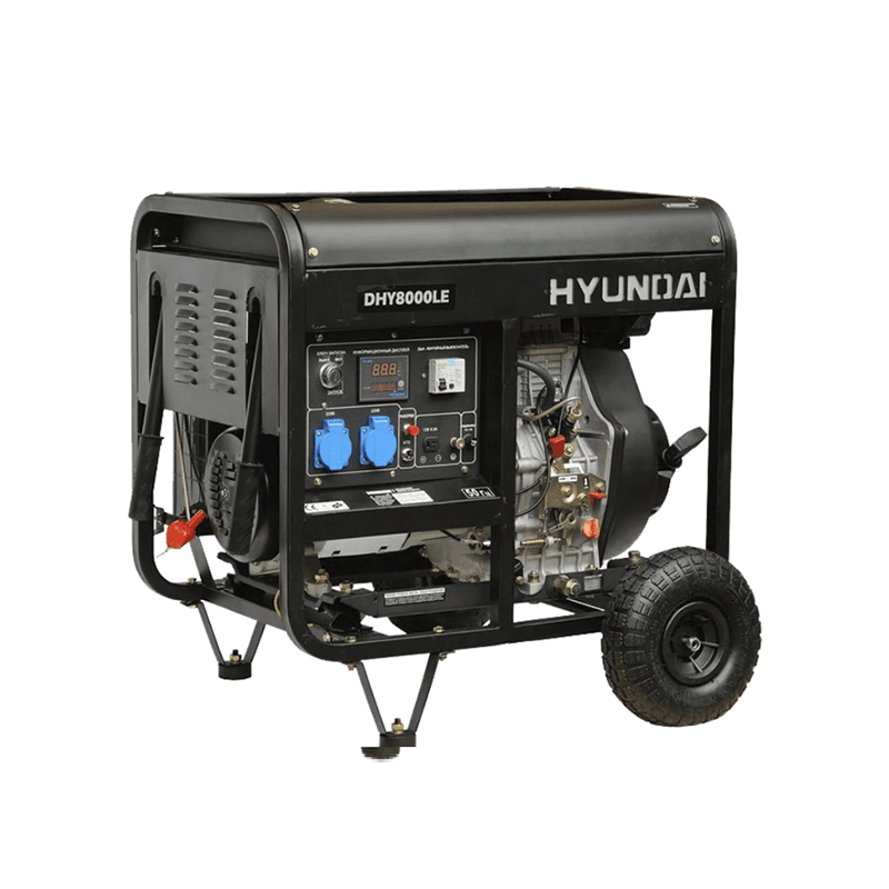 GENERADOR DIESEL 6.5KVA ABIERTO HYUNDAI 1