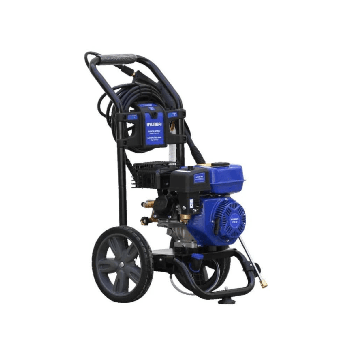 HIDROLAVADORA 5HP GASOLINA 186 BAR 2700PSI HYUNDAI 1