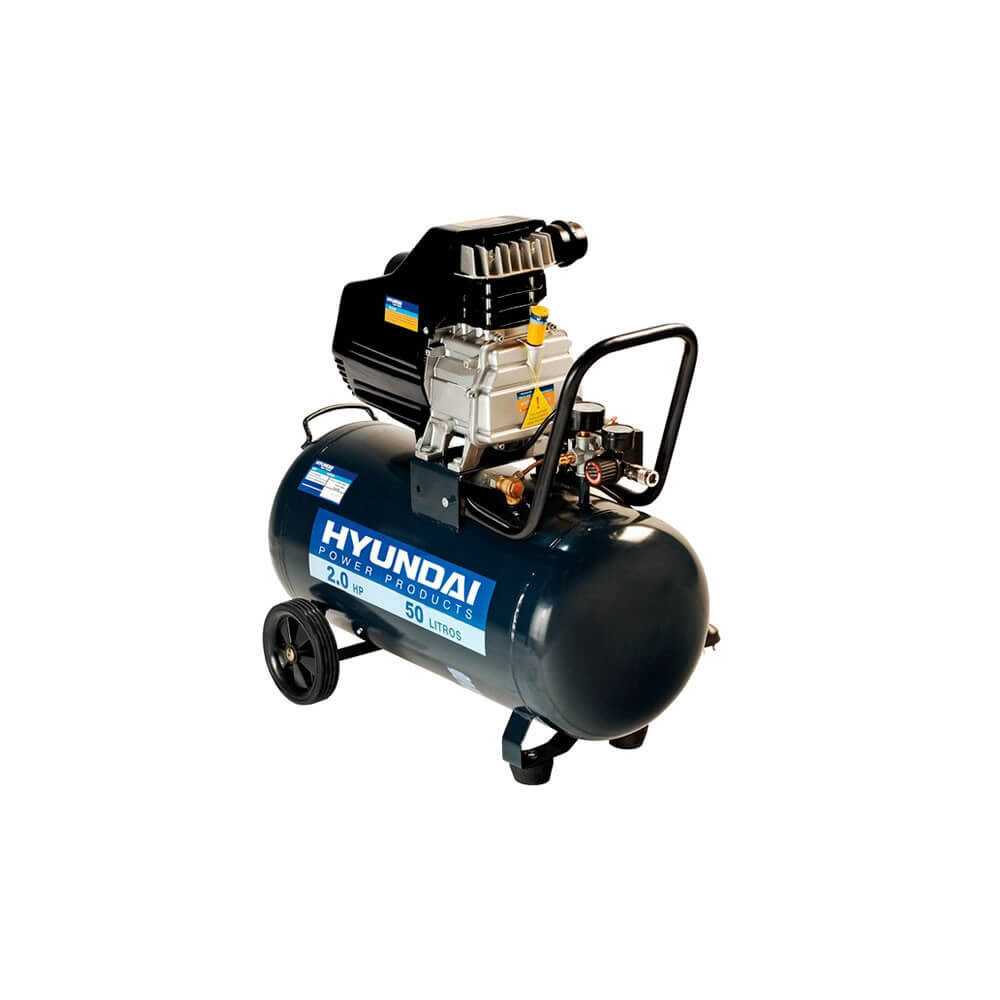 COMPRESOR DE AIRE 2HP 50L 115PSI DIRECTO HYUNDAI 1